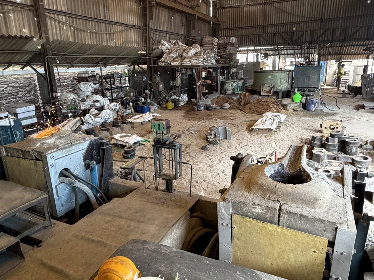 Nittand Casting Works production floor